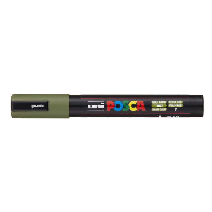 Paintmarker Uni POSCA PC5M medium kaki groen