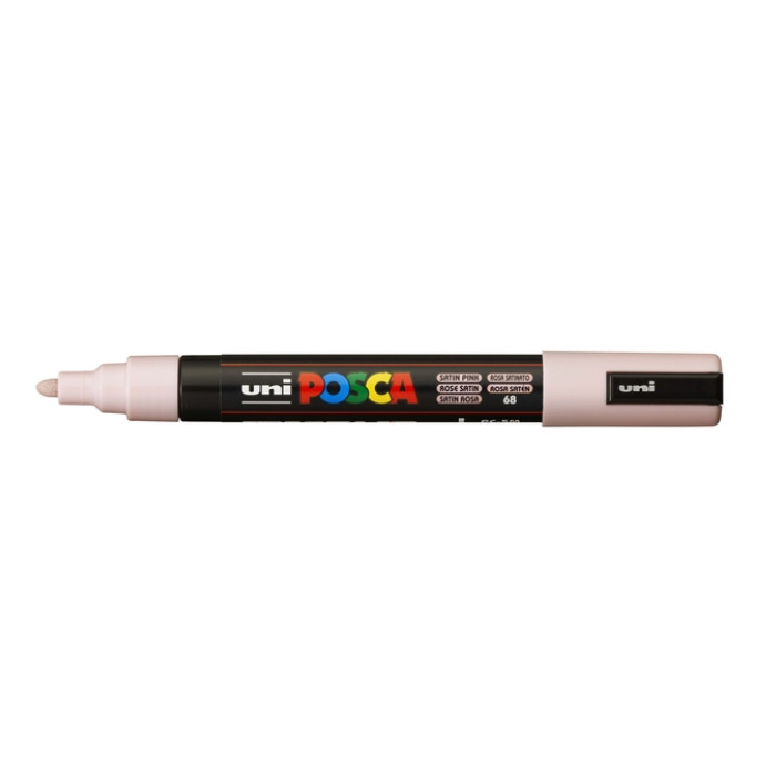 Paintmarker Uni POSCA PC5M medium satijn roze