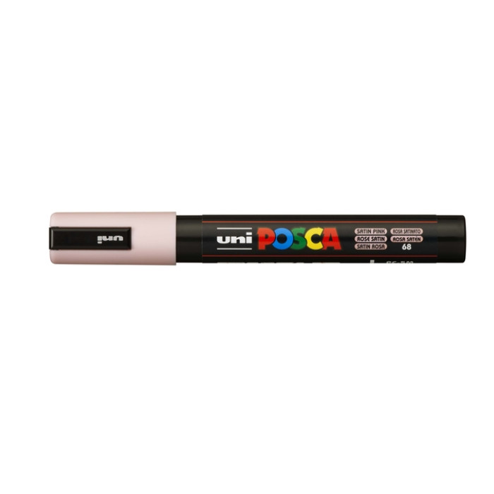 Paintmarker Uni POSCA PC5M medium satijn roze