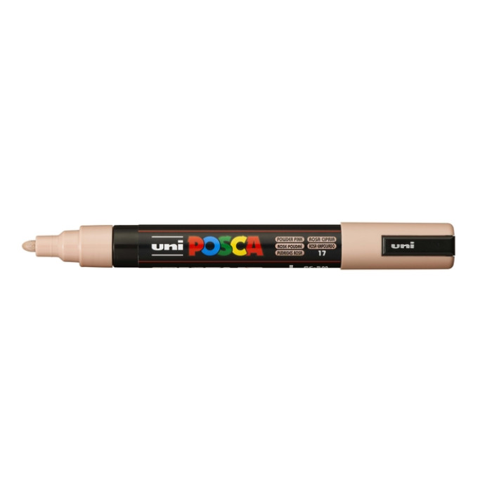 Paintmarker Uni POSCA PC5M medium poederig roze