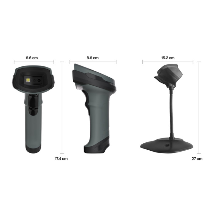 Barcodescanner Safescan 330-W bedraad + standaard