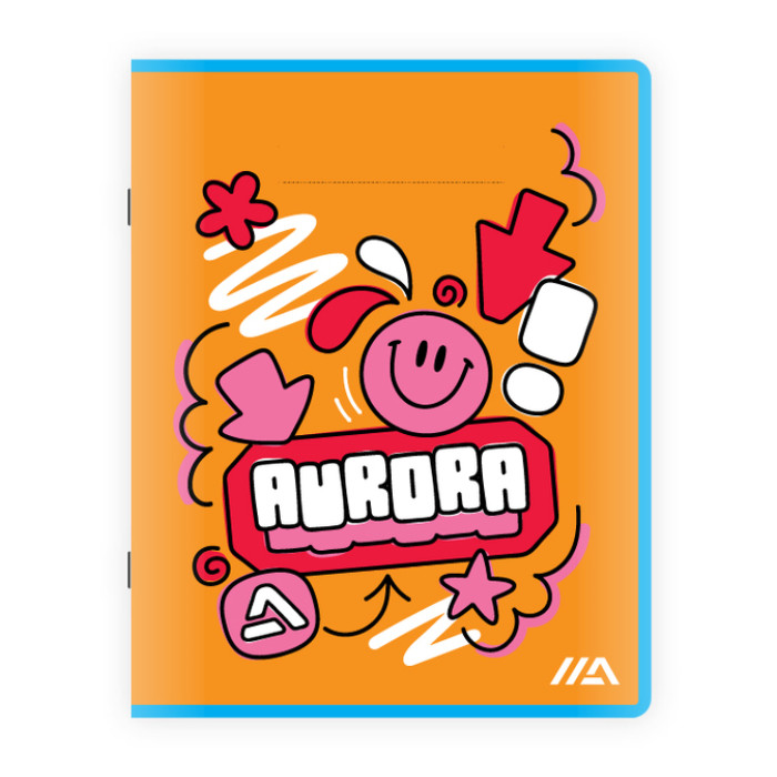 Schrift Aurora A5 lijn 200 pagina's 60gr