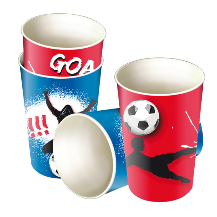 Beker Haza goal! 250ml 8 stuks