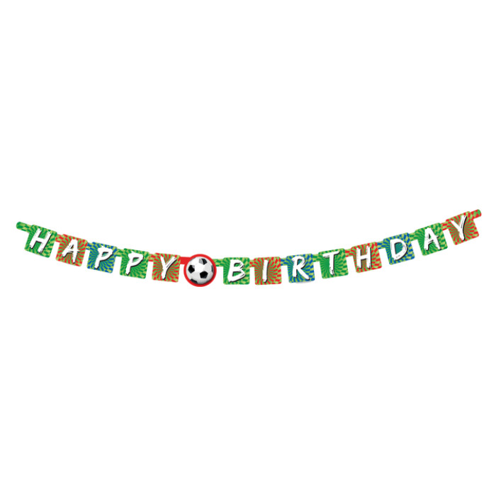 Letterslinger Haza Happy birthday goal! 180cm