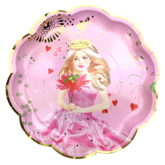 Bord Haza prinses 23cm 8 stuks