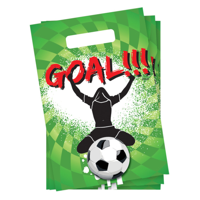 Uitdeelzakjes Haza goal! 6 stuks