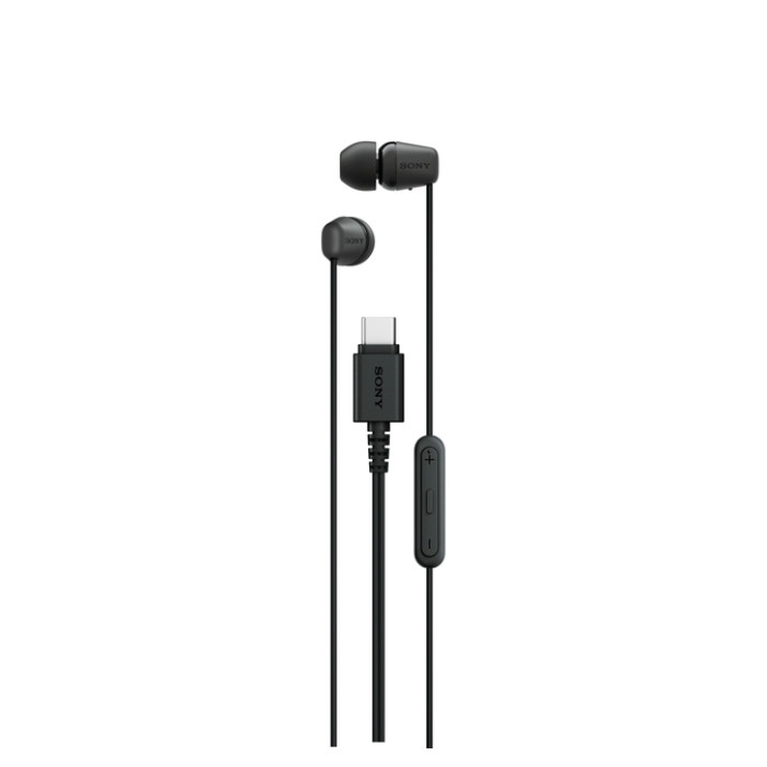 Oordopjes Sony EX15C bedraad USB-C in ear zwart