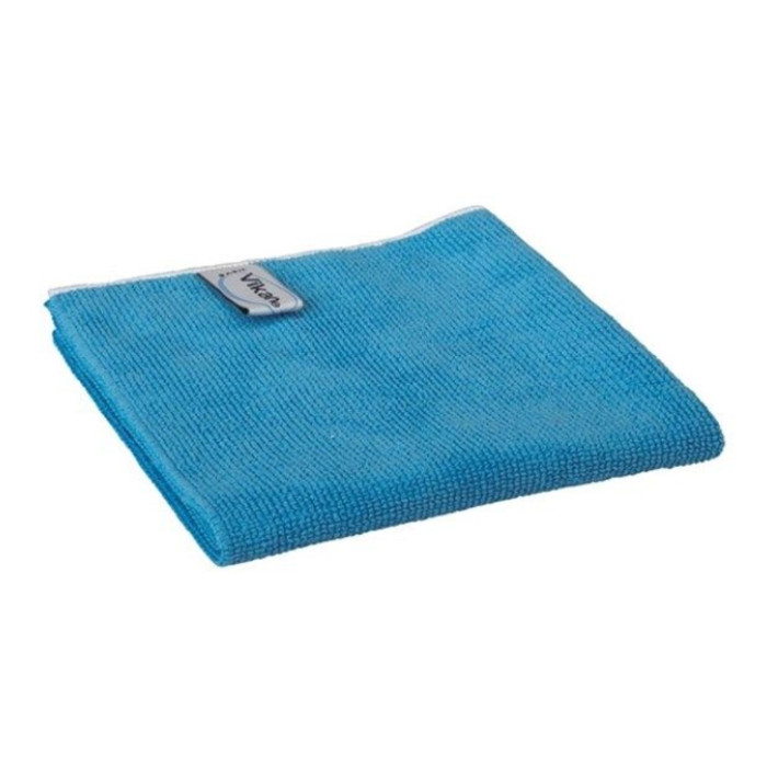 Microvezeldoek Vikan 40x40cm basic blauw 5 stuks