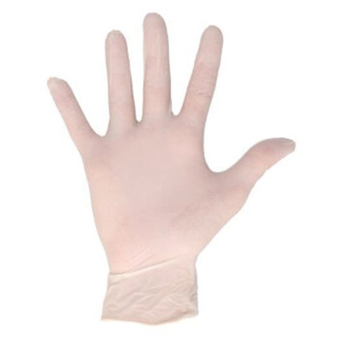 Handschoen CMT XL latex poedervrij wit 100 stuks