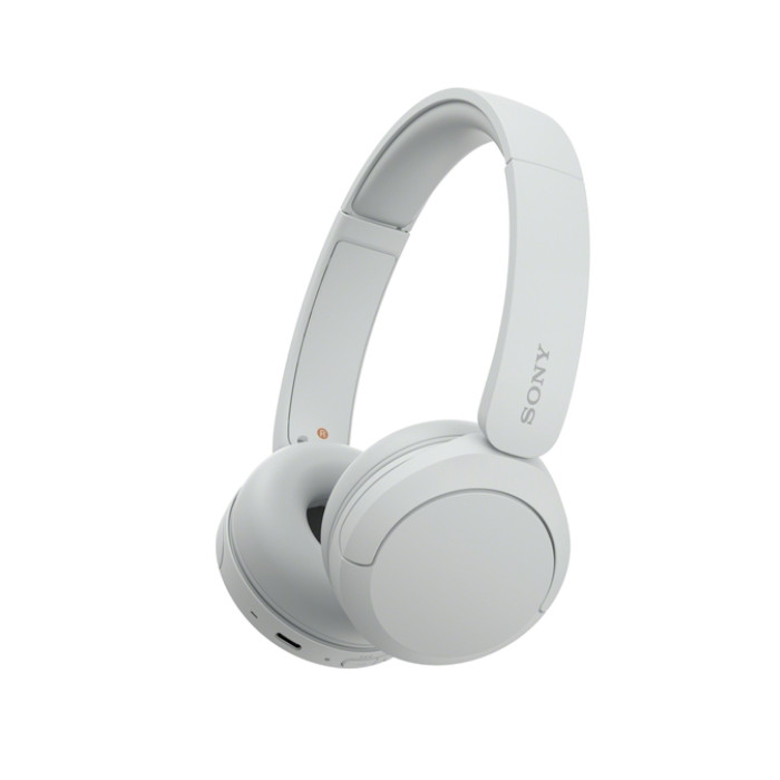 Koptelefoon Sony WHCH520 draadloos Bluetooth over ear wit