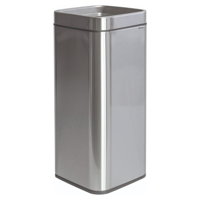Afvalbak MAUL Prime 30 liter met inwerpopening rvs