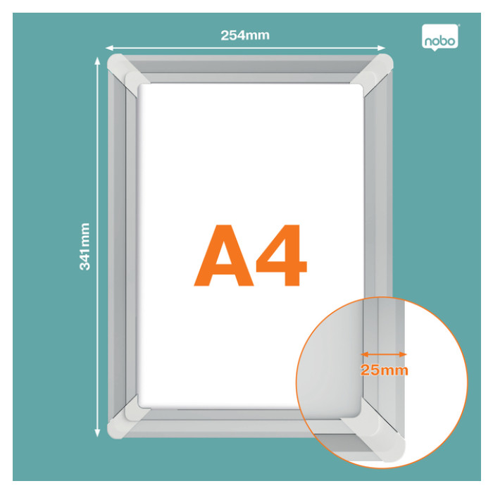 Kliklijst Nobo Premium Plus A4