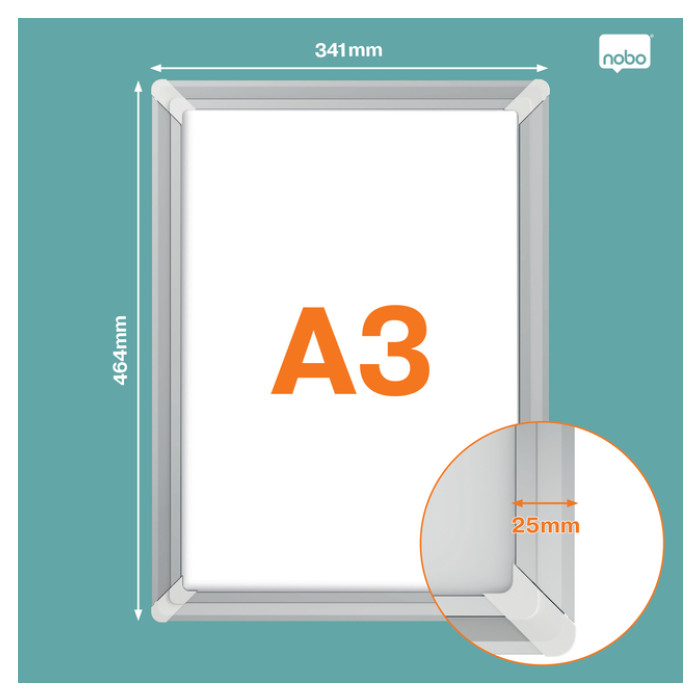 Kliklijst Nobo Premium Plus A3