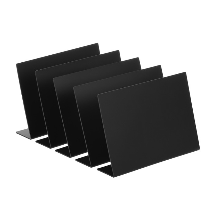 Krijtbord Europel L-standaard A4 horizontaal 5 stuks