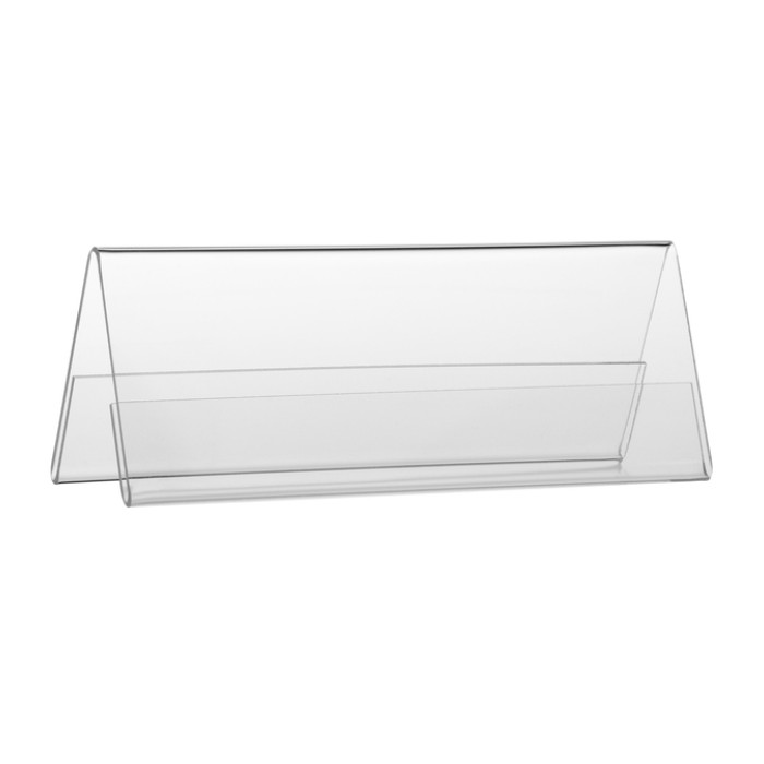 Tafelnaambord Europel A6 gevouwen 10 stuks