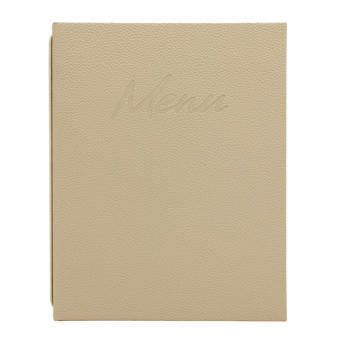 Menukaart Securit Signature A4 zand