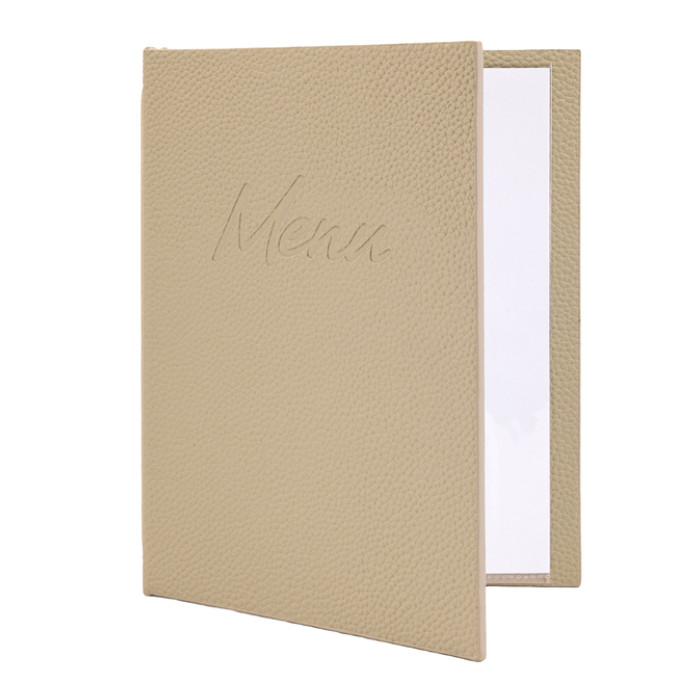 Menukaart Securit Signature A5 zand
