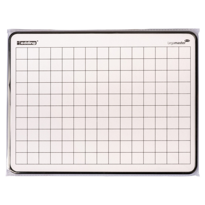 Wisbord Legamaster melamine geruit + blanco
