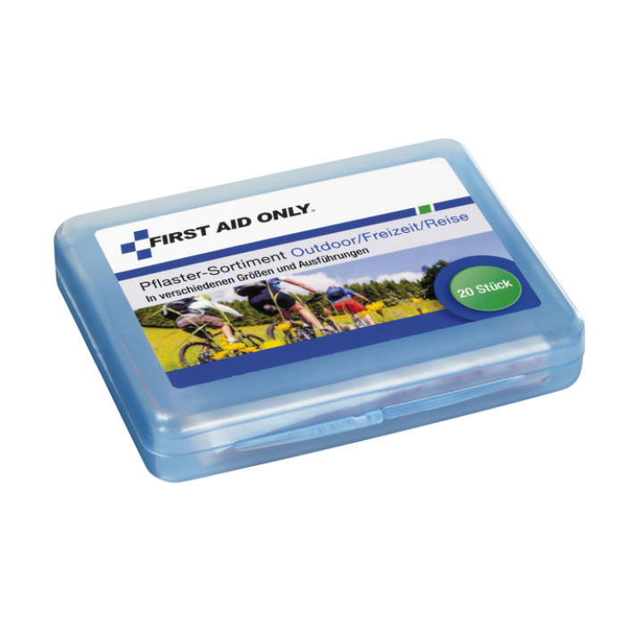 Pleisters First Aid Only outdoor/reizen 20 stuks