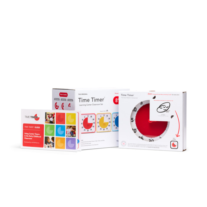 Time Timer medium classroom set secundair