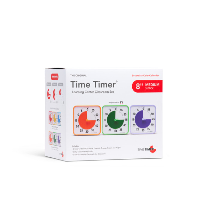 Time Timer medium classroom set primair