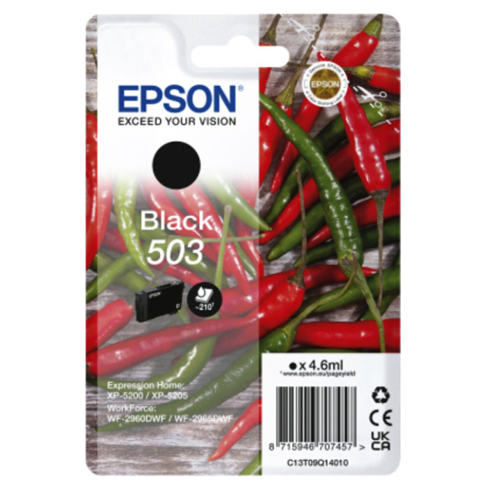Inktcartridge Epson 503 T09Q14 zwart
