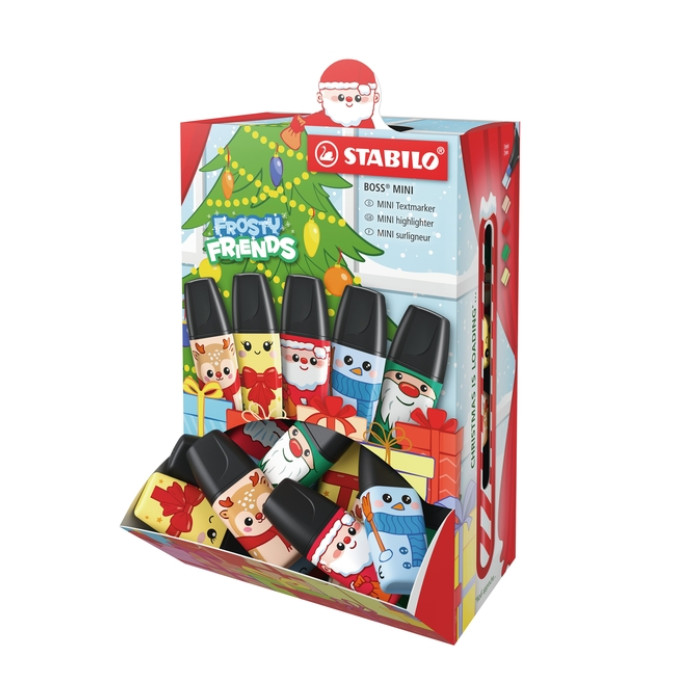 Markeerstift STABILO BOSS mini Frosty Friends assorti