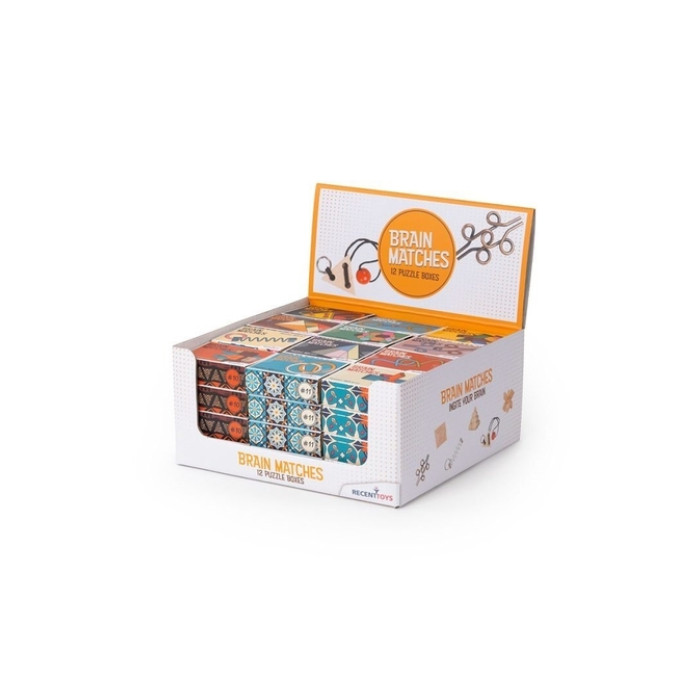 Brain Matches display 48 stuks