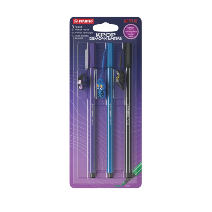 Viltstift STABILO Pen 68 K-Pop Demon Hunters V2 3st