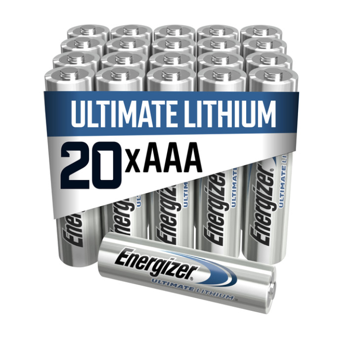 Batterij Energizer Ultimate Lithium 20x AAA