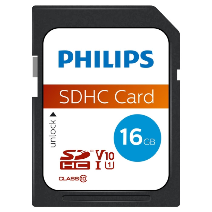 Geheugenkaart Philips Ultra Speed SDHC Class 10 UHS-I U1 16GB