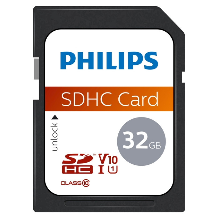 Geheugenkaart Philips Ultra Speed SDHC Class 10 UHS-I U1 32GB
