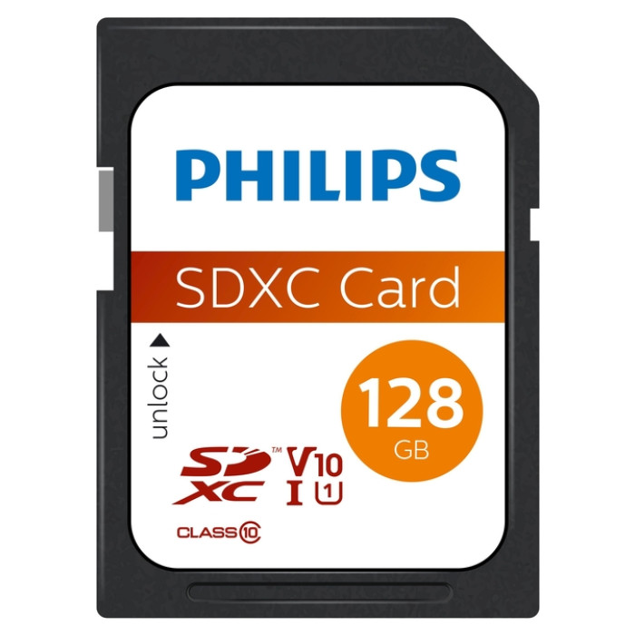 Geheugenkaart Philips Ultra Speed SDXC Class 10 UHS-I U1 128GB