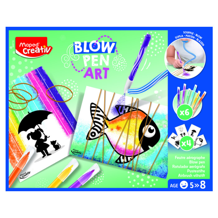 Blowpen Maped Creativ Art String Art complete activiteit