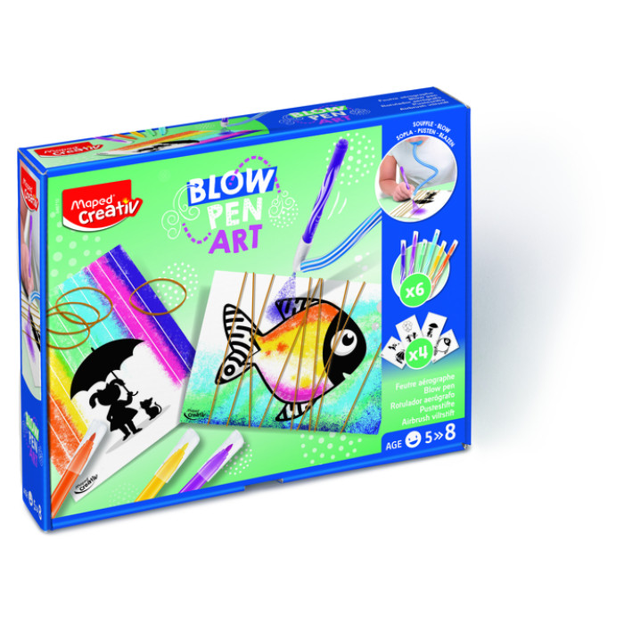 Blowpen Maped Creativ Art String Art complete activiteit