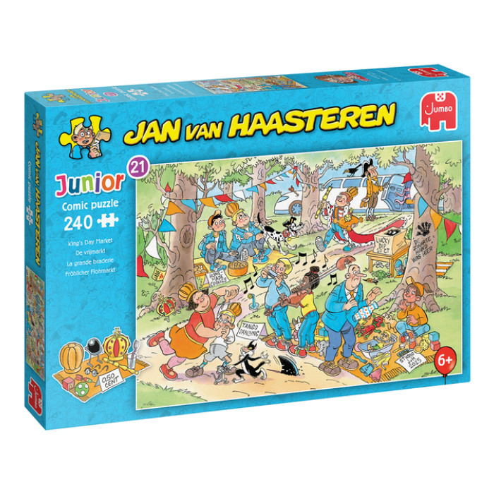 Puzzel JvH Junior De Vrijmarkt 240 st