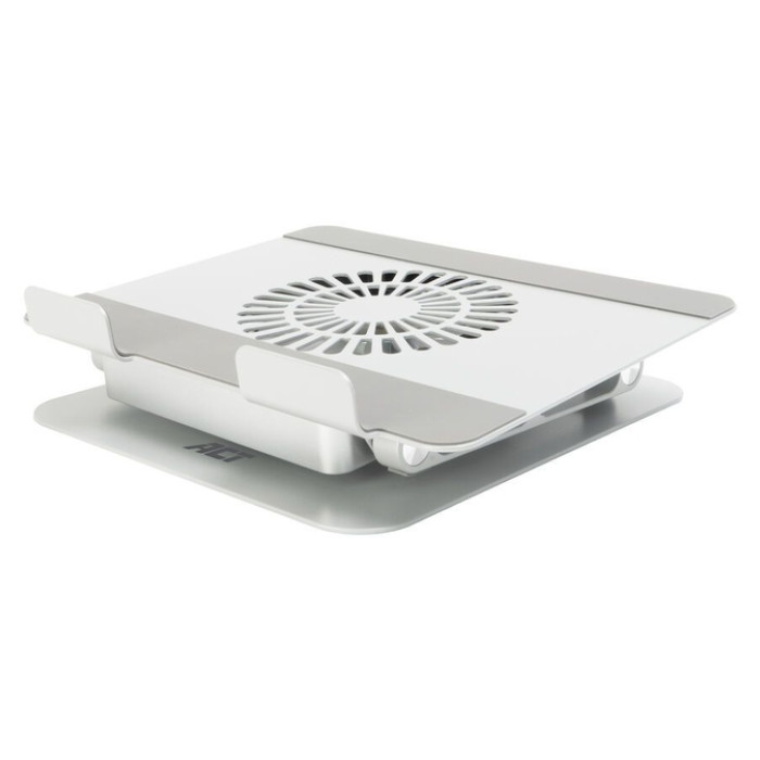 Laptopstandaard ACT 360 draaibaar met ventilator