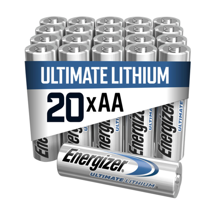 Batterij Energizer Ultimate Lithium 20x AA