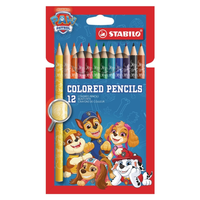 Kleurpotloden STABILO  PAW Patrol 12st
