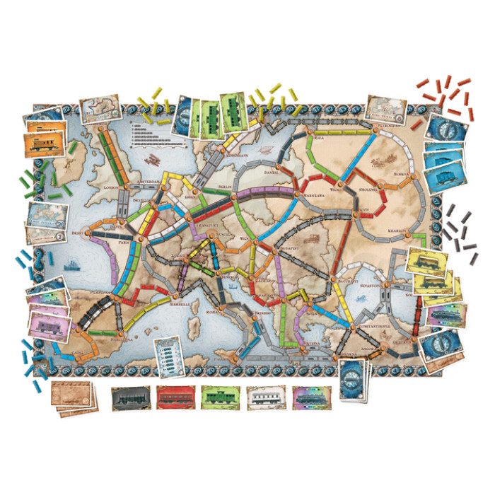 Spel Ticket To Ride Europe NL