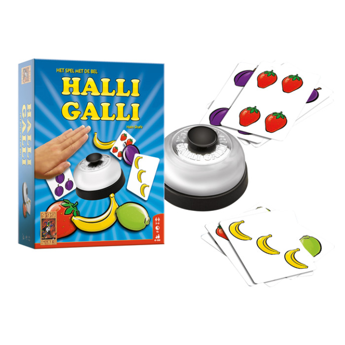 Kaartspel Halli Galli - Het spel met de bel