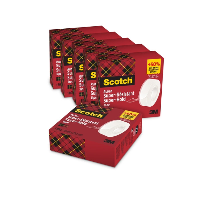 Plakband Scotch 700 Super Hold 19mmx25.4m transparant