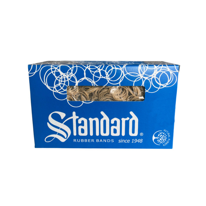 Elastiek Standard Rubber Bands 18 80x1.5mm 500gr 1660 stuks bruin