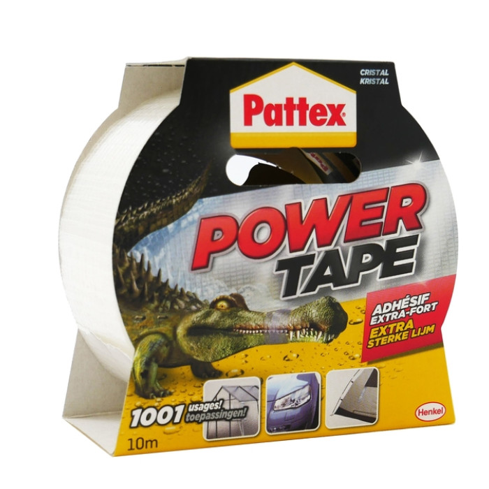 Plakband Pattex Power Tape 50mmx10m transparant