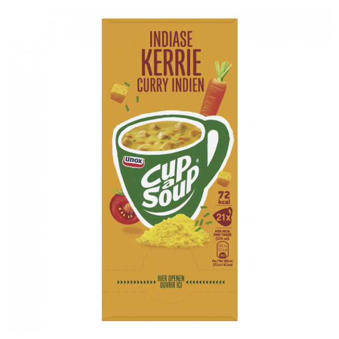 Cup-a-Soup Unox Indiase kerrie 175ml