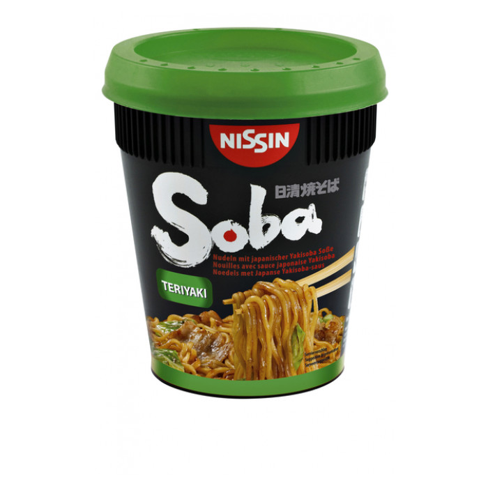 Noodles Nissin Soba teriyaki cup