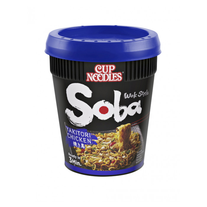 Noodles Nissin Soba yakitori cup