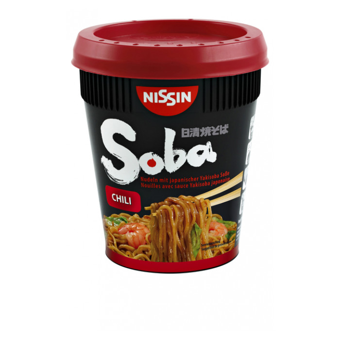 Noodles Nissin Soba chili cup