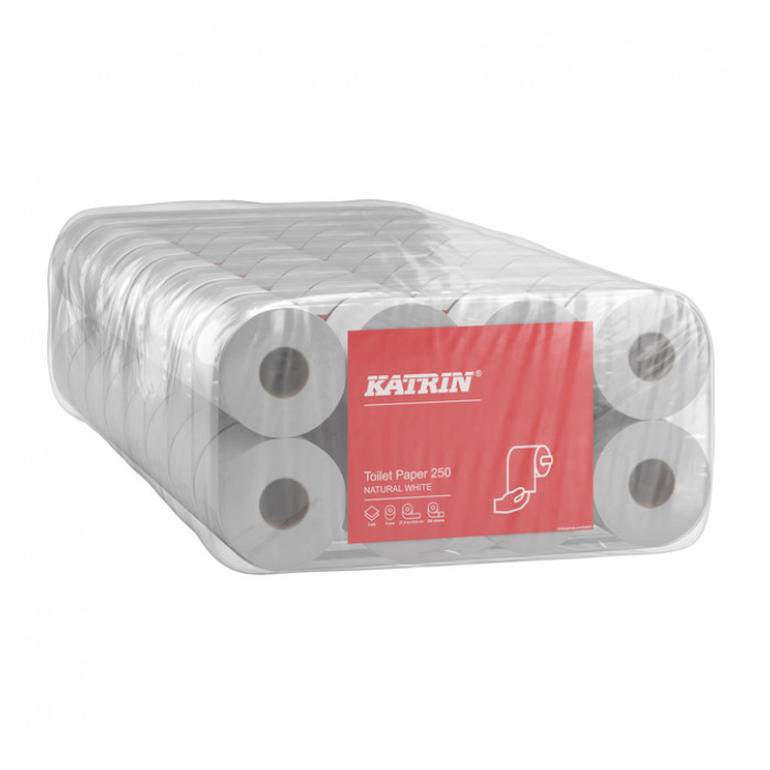 Toiletpapier Katrin 2-laags wit 64rollen