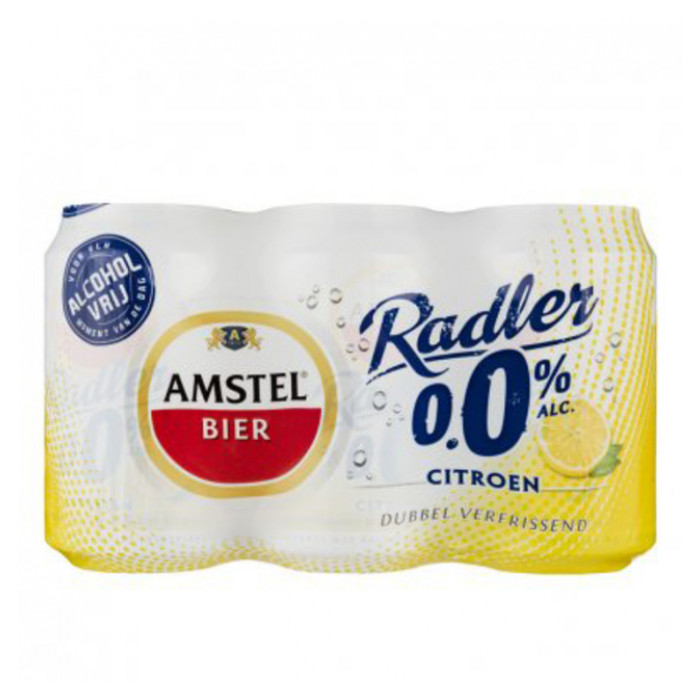 Bier Amstel Radler 0.0% blikje 0.33l